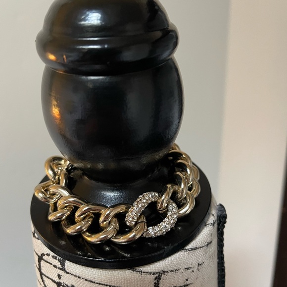 Victoria's Secret Jewelry Nwot Victorias Secret Gold Chain Gems